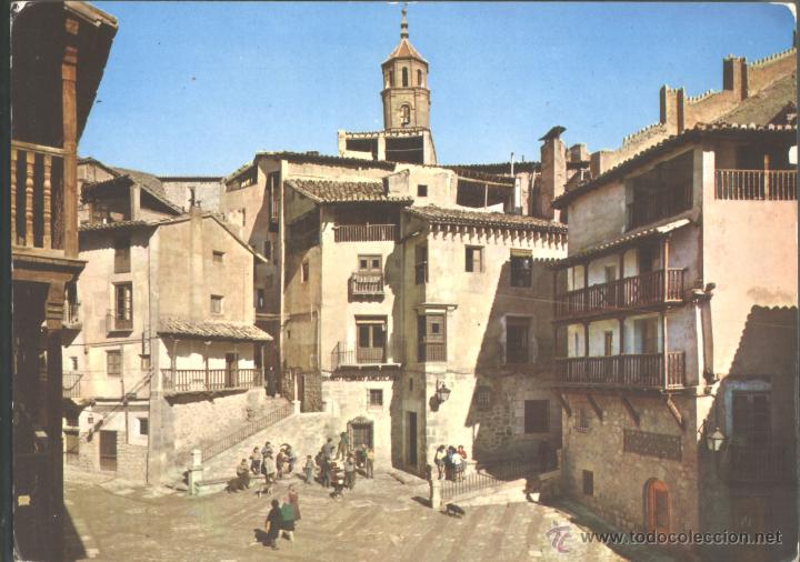 Postales: ALBARRACIN - PLAZA DEL CAUDILLO