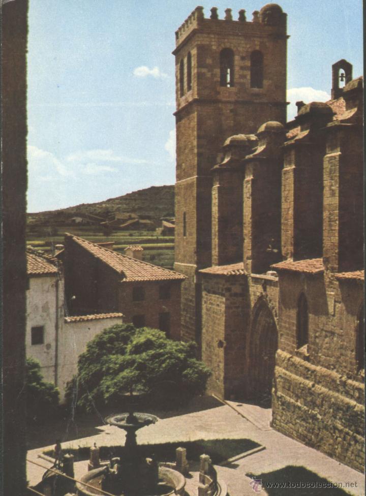 Postales: MORA DE RUBIELOS - PLAZA DE LA IGLESIA - Foto 1