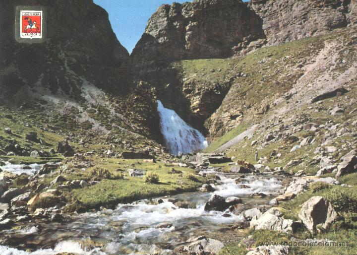 Postales: ORDESA - CASCADA COLA DE CABALLO