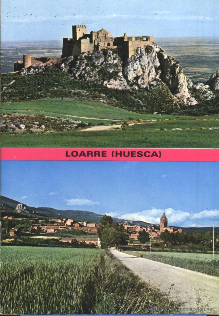Postales: LOARRE - CASTILLO Y VISTA
