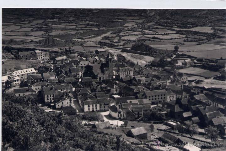 Postales: HECHO (HUESCA).- VISTA GENERAL Y RIO