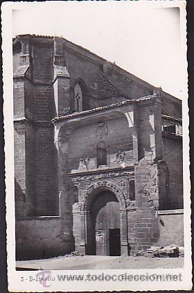 Postales: POSTAL BARBASTRO PORTADA PLATERESCA - Foto 1