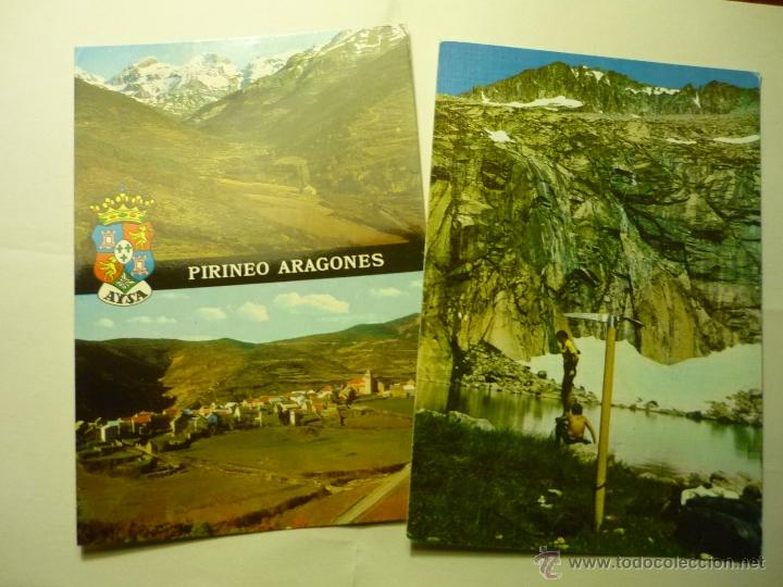 Postales: LOTE POSTALES PIRINEO ARAGONES.-BENASQUE.-AISA--BB