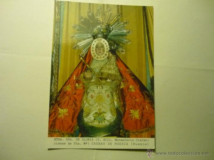 Postales: POSTAL NRTA.SRA. DE GLORIA - Casbas de huesca