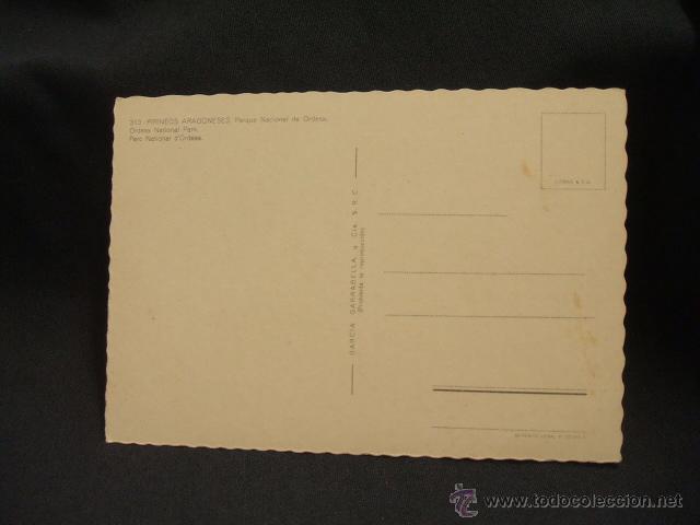 Postales: POSTAL - PARQUE NACIONAL DE ORDESA - HUESCA - - Foto 2