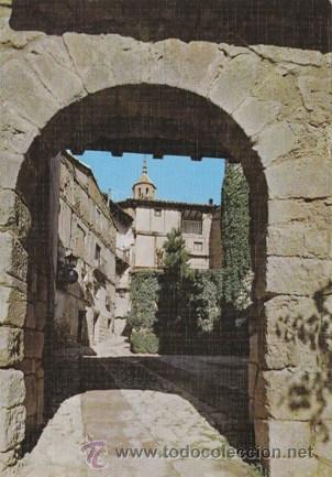 Postales: ALBARRACIN - MONUMENTO NACIONAL - PORTAL DEL AGUA - N&ordm; 12 ED. SICILIA - A&Ntilde;O 1971 -NUEVA