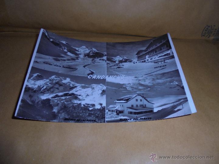 Postales: CANDANCHU ,PISTAS, HOTELES ,BOSQUE DE LAS HAYAS , PISTAS DEL TOBAZO ,EDC. SICILIA CIRCULADA 1963