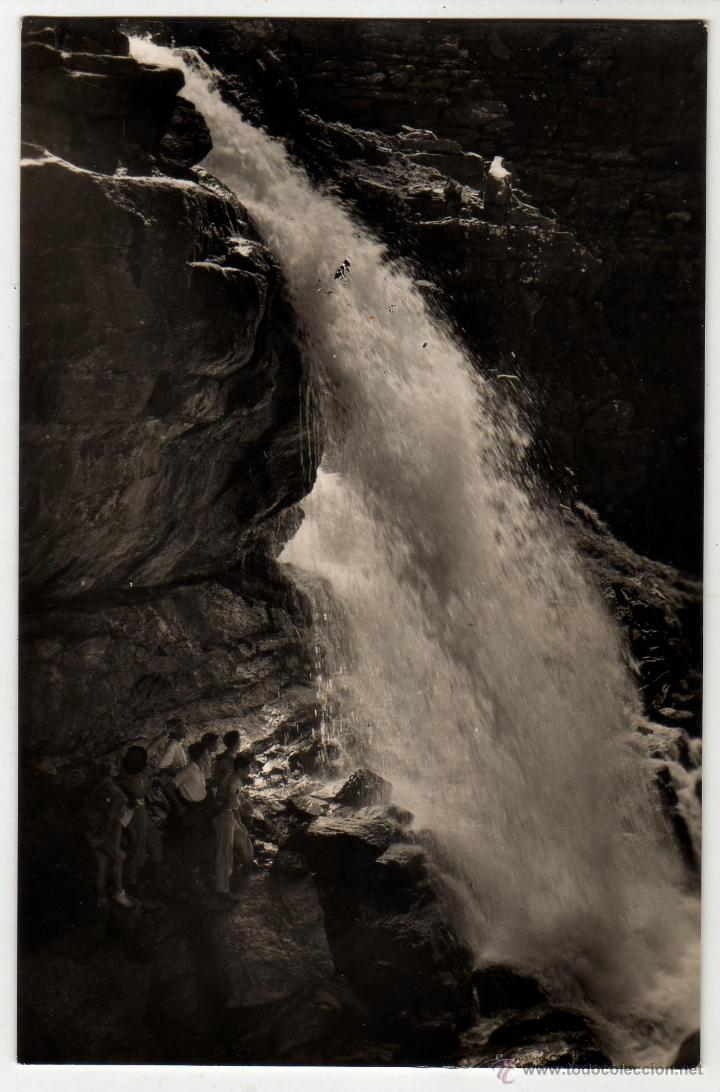 Postales: PARQUE NACIONAL DE ORDESA CASCADA DE COTATUERO CON SELLO