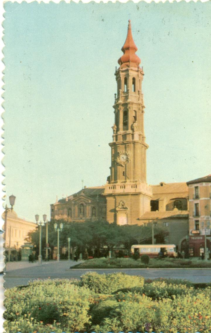 Postales: ZARAGOZA Catedral de la Seo - Foto 1
