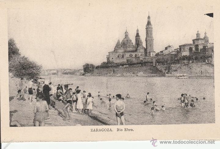 Postales: N&ordm; 16739 POSTAL RIO EBRO ZARAGOZA - Foto 1