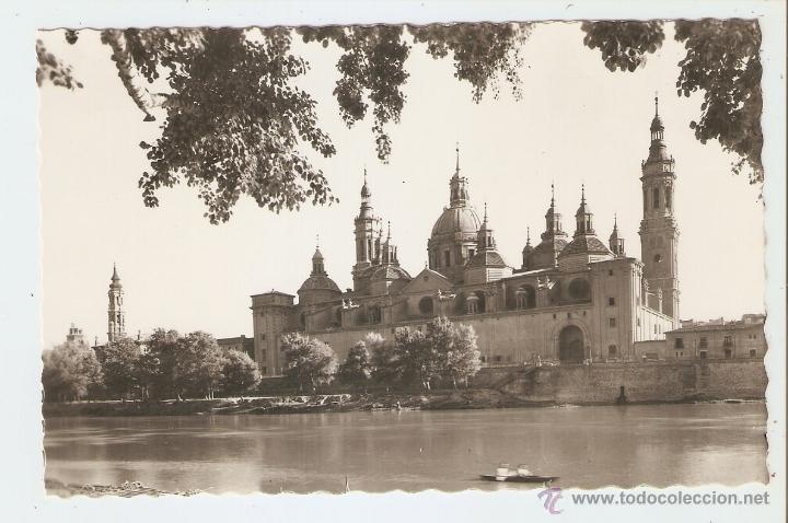 Postales: ZARAGOZA. TEMPLO DEL PILAR Y RIO EBRO