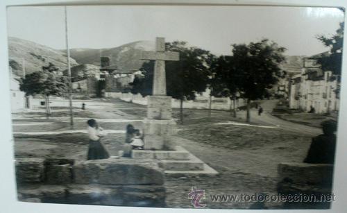 Postales: Antigua postal. ENTRADA DE MANZANERA - Foto 1
