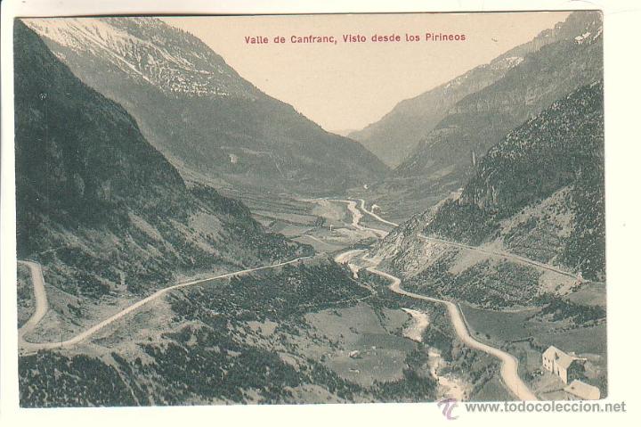 Postcards: VALLE DE CANFRANC, VISTO DESDE LOS PIRINEOS