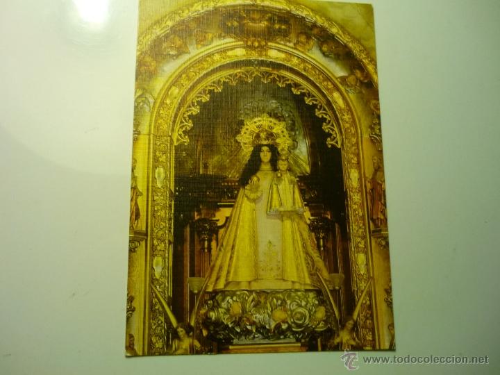 Postales: postal alca&ntilde;iz- virgen de los pueyos -patrona