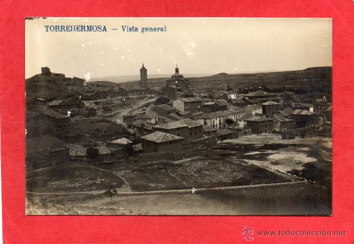 Postcards: torrehermosa. vista general. fotogr&aacute;fica