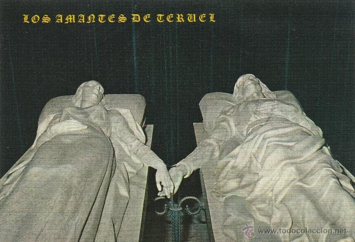 Postales: N&ordm; 20358 POSTAL TERUEL LOS AMANTES - Foto 1