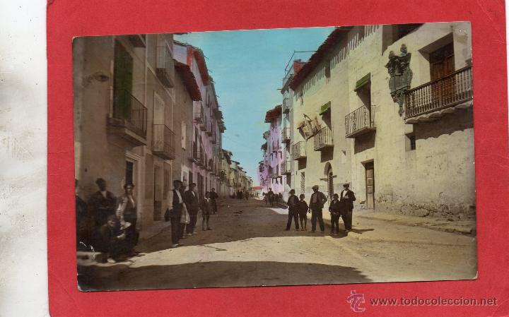 Cartoline: mas de las matas. 4 calle mayor. fotogr&aacute;fica