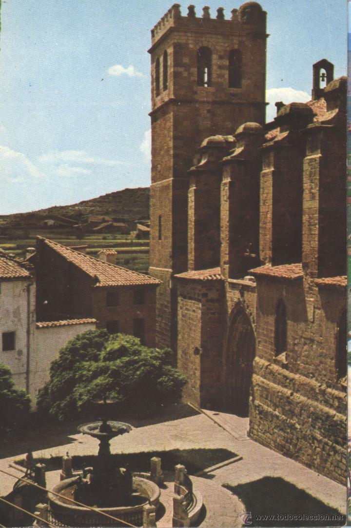 Postales: MORA DE RUBIELOS - PLAZA DE LA IGLESIA - Foto 1