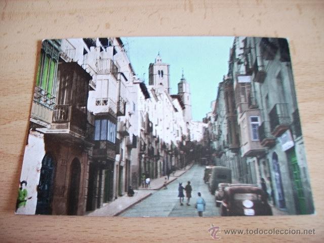 Postales: ALCA&Ntilde;IZ  ( TERUEL )  CALLE MAYOR - Foto 1