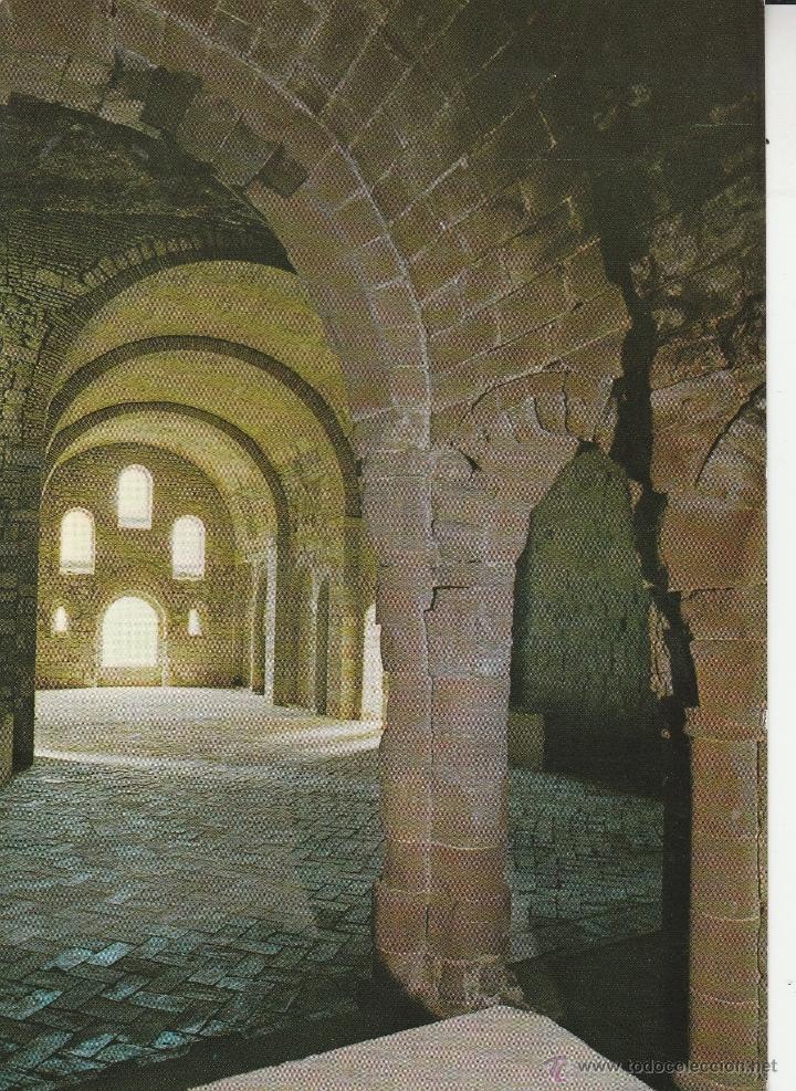 Postales: N&ordm; 21747 POSTAL SAN JUAN DE LA PE&Ntilde;A PIRINEO ARAGONES IGLESIA
