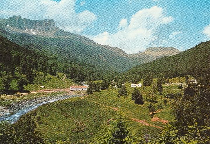 Postales: N&ordm; 21752 POSTAL HECHO SELVA DE OZA Y PUERTO DEL PALO PIRINEO ARAGONES