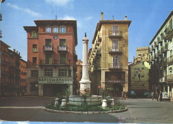 Postales: TERUEL - PLAZA CARLOS CASTEL - Foto 1