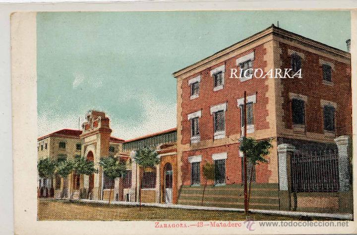 Postcards: ZARAGOZA.- MATADERO