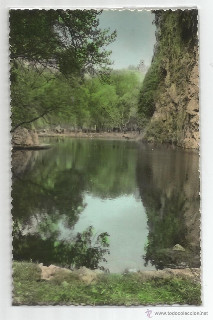 Postales: ALHAMA DE ARAGON .- MONASTERIO DE PIEDRA N&ordm; 4 .- LAGO DEL ESPEJO .- EDICIONES SICILIA