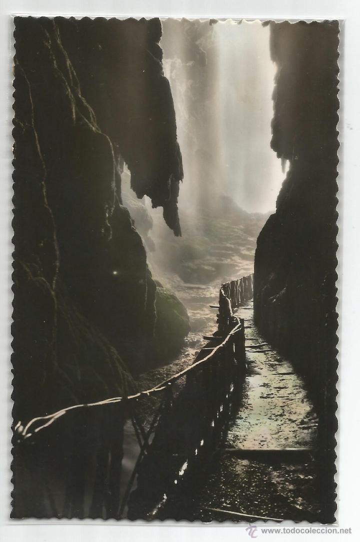 Postales: ALHAMA DE ARAGON .- MONASTERIO DE PIEDRA N&ordm; 2 .- GRUTA IRIS .- EDICIONES SICILIA