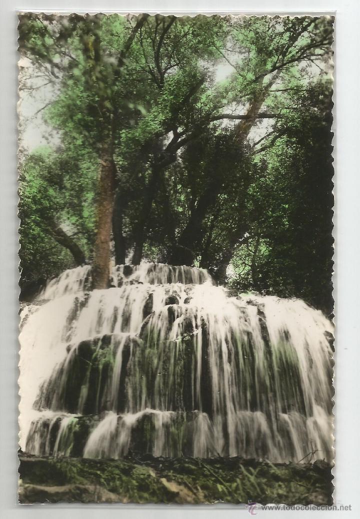 Postales: ALHAMA DE ARAGON .- MONASTERIO DE PIEDRA N&ordm; 7 .-CASCADA DE LOS FRESNOS.- EDICIONES SICILIA
