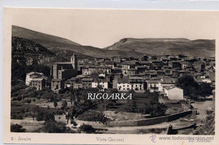 Postales: JARABA (ZARAGOZA).- VISTA GENERAL - Foto 1