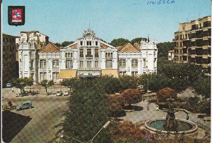 Postales: N&ordm; 23764 POSTAL HUESCA CASINO CIRCULO OSCENSE - Foto 1