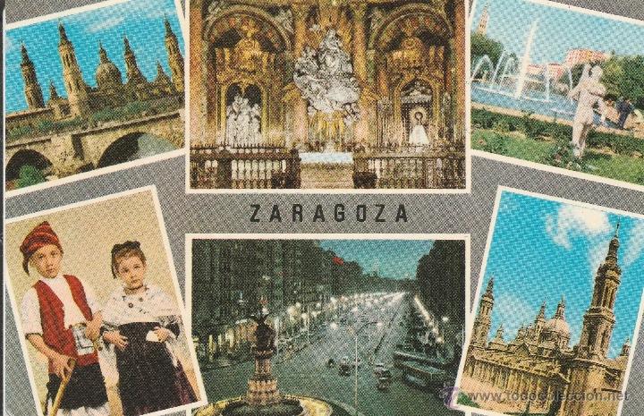 Postales: N&ordm; 23767 POSTAL ZARAGOZA - Foto 1
