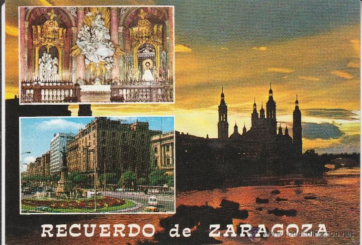 Postales: N&ordm; 23729 POSTAL ZARAGOZA - Foto 1