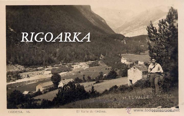 Postales: EL VALLE DE ORDESA