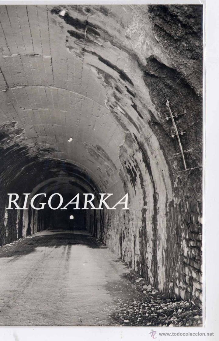 Postales: COTEFABLO (HUESCA).- INTERIOR DEL TUNEL - Foto 1