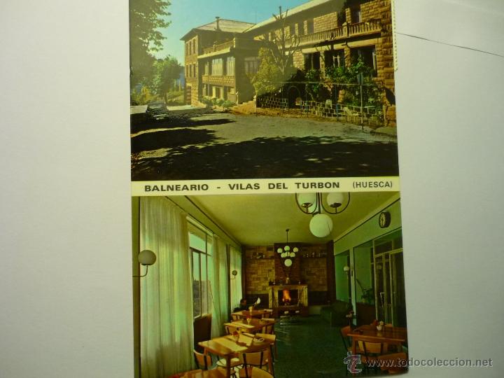 Postales: postal benasque vista general y torreon casa yuste - Foto 1