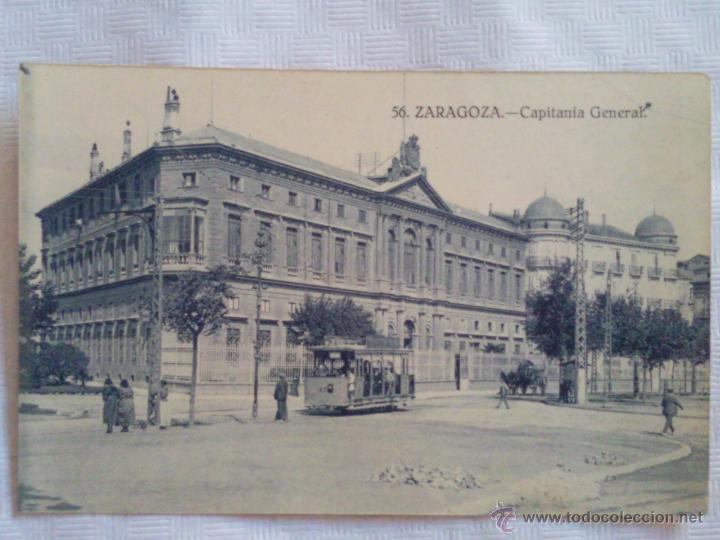 Postales: ANTIGUA POSTAL ZARAGOZA - CAPITANIA GENERAL - Foto 1