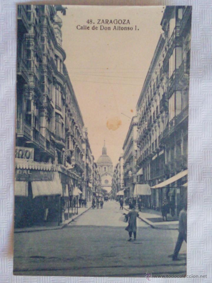 Postcards: ANTIGUA POSTAL CALLE DE DON ALFONSO I