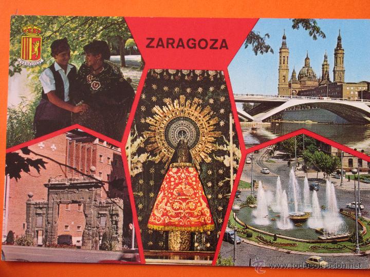 Postales: POSTAL - ZARAGOZA - ZERKOWITZ - CIRCULADA EN 1972 - Foto 1