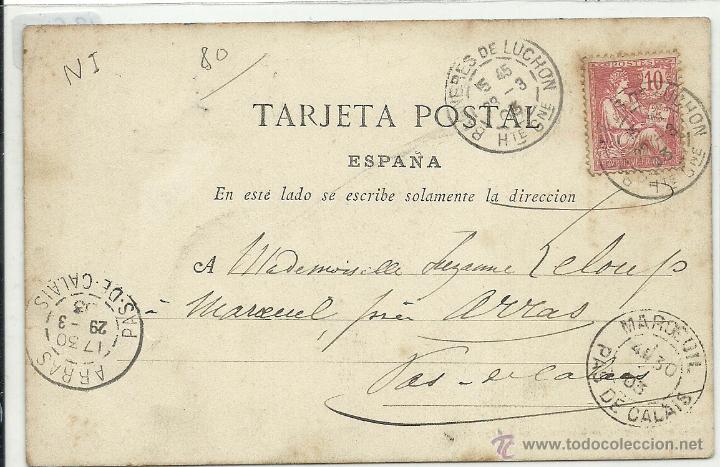 Postales: (PS-44648)POSTAL DE LUCHON-MULETEROS Y MACHOS - Foto 2