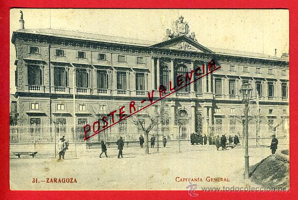 Postales: POSTAL ZARAGOZA, CAPITANIA GENERAL, P97921 - Foto 1