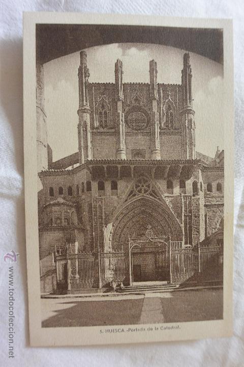 Postales: ANTIGUA TARJETA POSTAL HUESCA - Foto 1