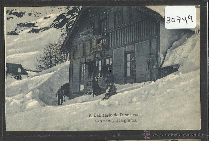 Postkarten: BALNEARIO DE PANTICOSA - 9 - CORREOS Y TELEGRAFOS - ED&middot; HERAS - (30749)