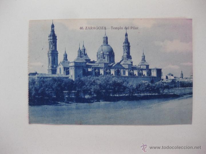 Postales: POSTAL. 46. ZARAGOZA. - TEMPLO DEL PILAR. - Foto 1
