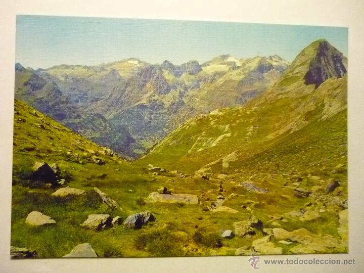 Postales: POSTAL BENASQUE.-PICOS POSETS-PERDIGUERO --CM