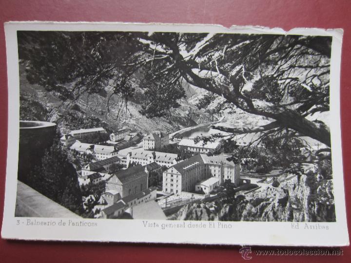 Cartes Postales: PANTICOSA.-BALNEARIO VISTA DESDE EL PINO.-EDICIONES ARRIBAS N&ordm;3.