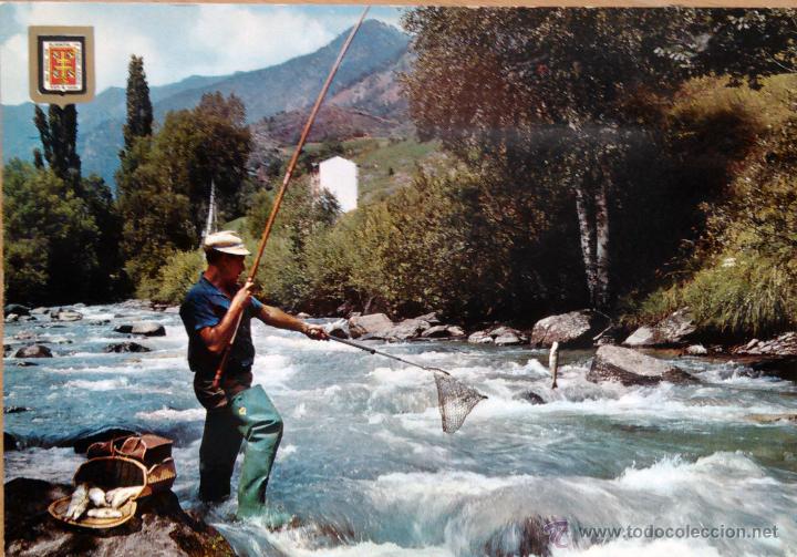 Postales: JACETAINA - PESCANDO LA TRUCHA - Foto 1