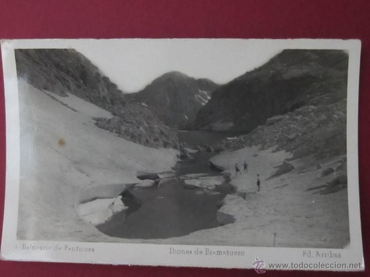Postales: BALNEARIO DE PANTICOSA. IBONES DE BRAMATUERO. (ED. ARRIBAS N&ordm;1).