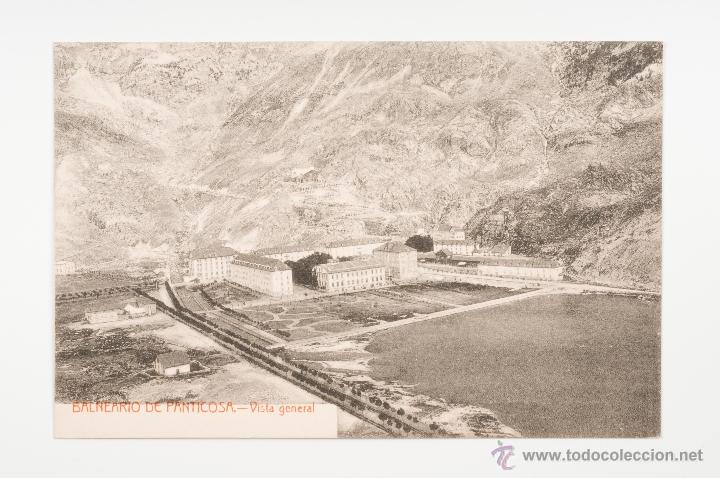 Postales: TARJETA POSTAL BALNEARIO DE PANTICOSA VISTA GENERAL, SIN CIRCULAR